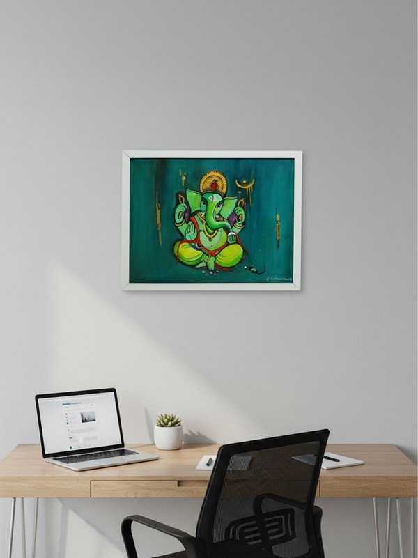 Ganesha Acrylic Wall Art